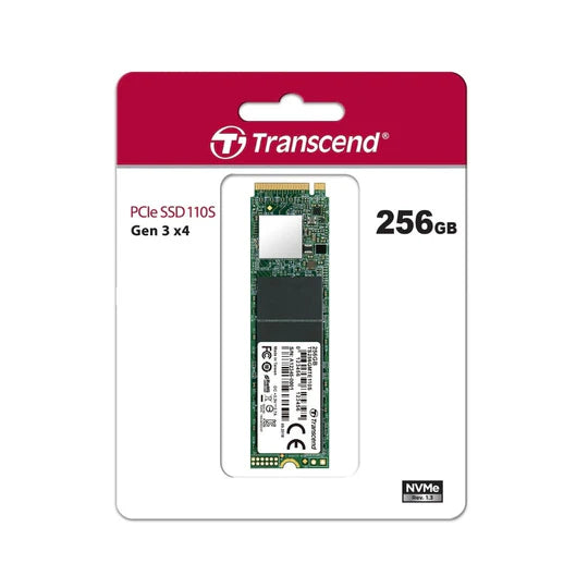 Transcend 110S 256GB PCIe NVMe SSD Transcend 110S 256GB PCIe NVMe SSD